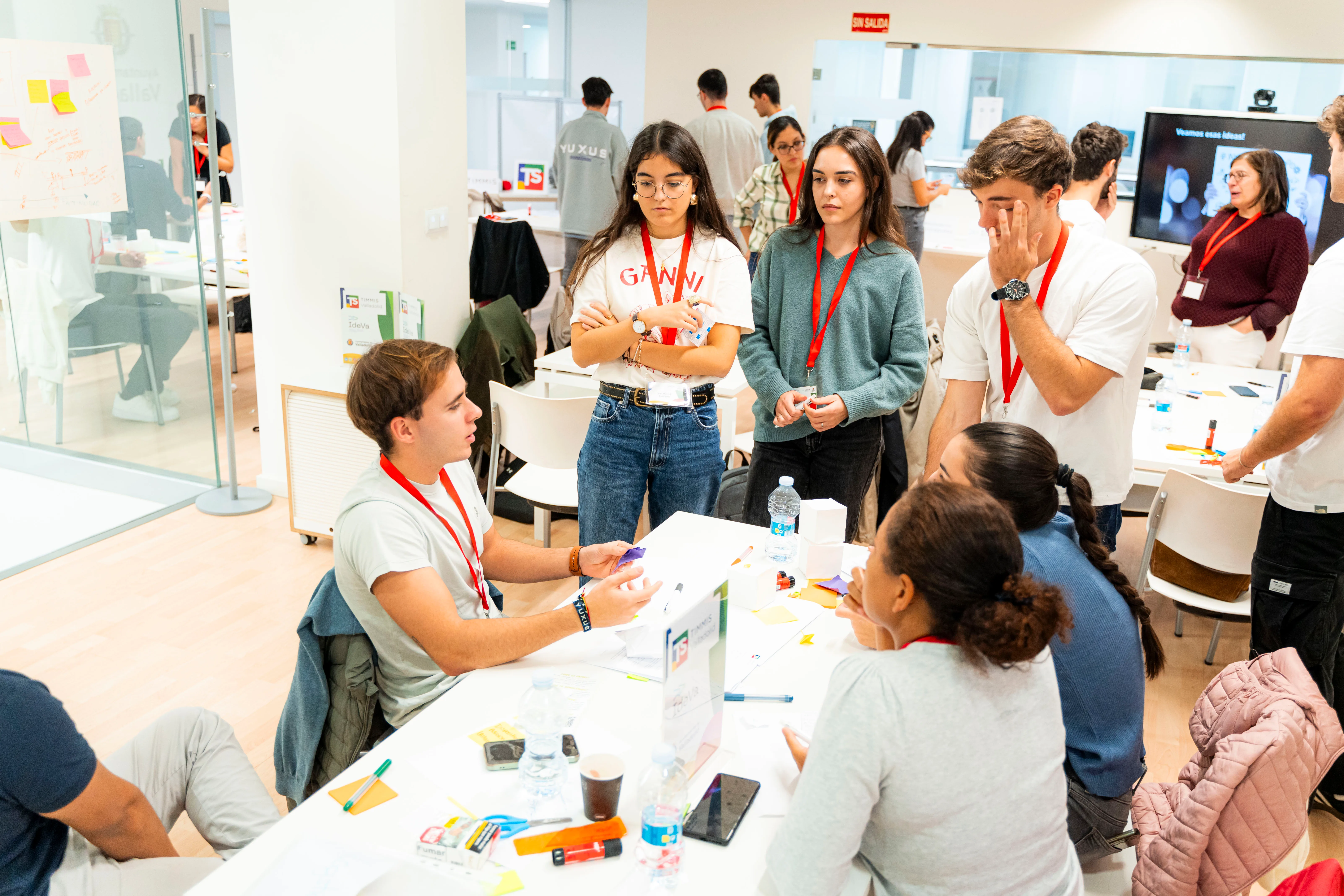 Sesión de trabajo en grupo